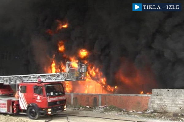 Bayrampaşa’da büyük yangın