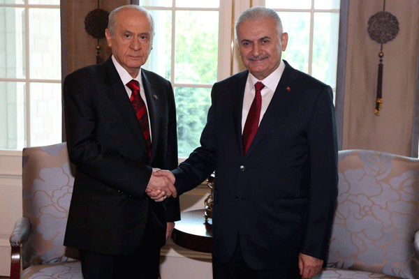 Bahçeli ile Binali Yıldırım arasında görüşme