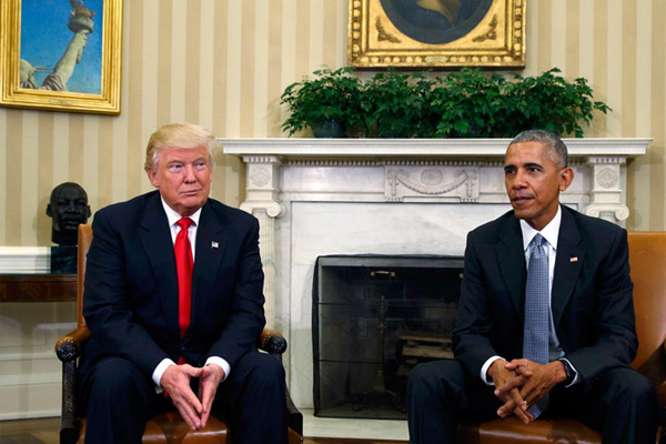 Obama ve Donald Trump görüştü