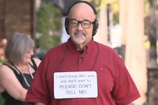 ABD'de seçim sonuçlarını bilmeyen tek adam!