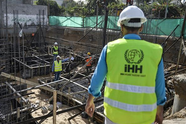 Gazze'de 'Onbaşı Hasan' Cami inşa ediliyor