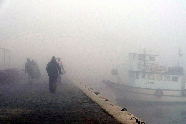 Çanakkale Boğazı'nda sis engeli