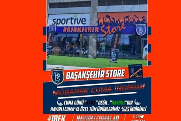 Başakşehir'den ABD'ye kara Cuma tepkisi: Cuma hayırlıdır