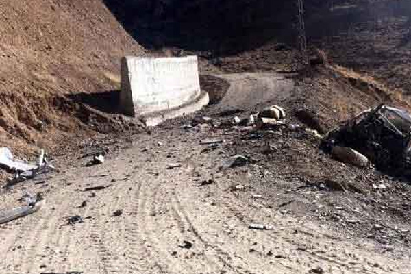 Asker ziyaretine giden babaya mayınlı saldırı