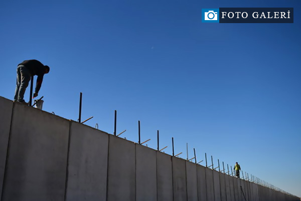 'Türk Seddi'nin inşası sürüyor