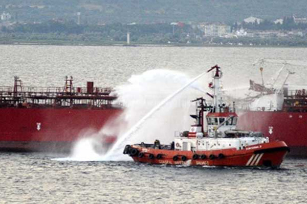 Çanakkale Boğazı'nda gemi kazası