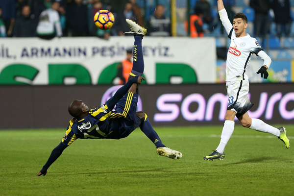 Rize'de Fener'den şov: 5-1