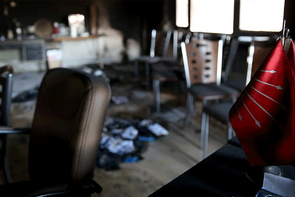 CHP'li Kılıçdaroğlu'na kızıp CHP binasını kundaklamış