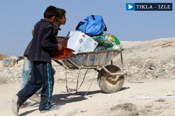 Halk Halep'i terk ediyor