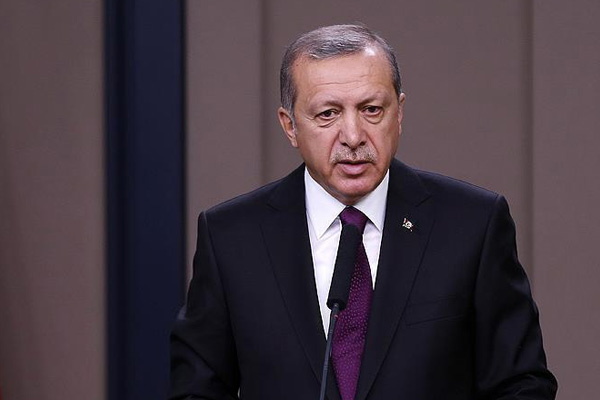 Erdoğan'dan şehit ailelerine taziye telgrafı