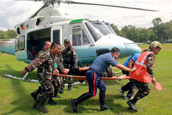 Filipinler liderlerine bombalı saldırı