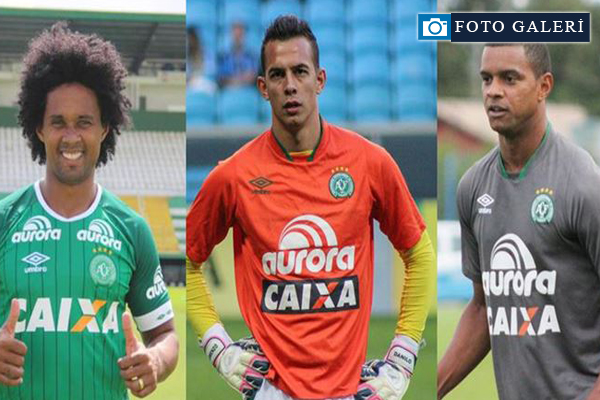 Düşen uçaktaki Brezilyalı futbolcular