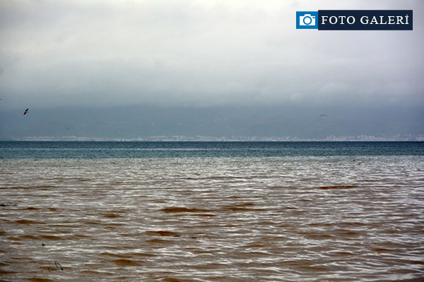 Edremit Körfezi'nde denizin rengi değişti