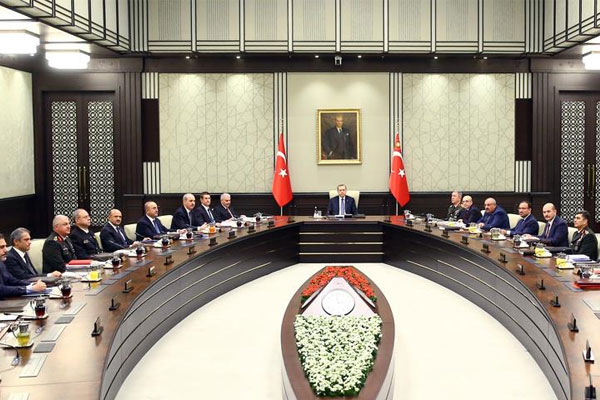 MGK, Erdoğan başkanlığında toplandı