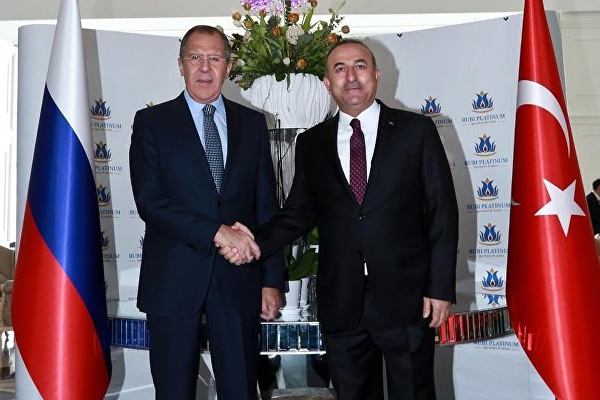 Çavuşoğlu ve Lavrov Alanya'da bir araya geldi
