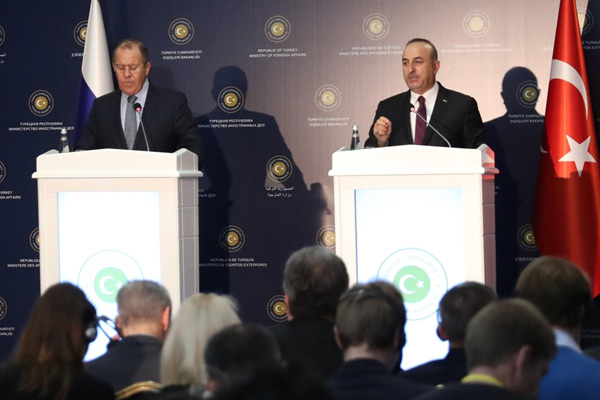 Erdoğan'ın 'Esed' açıklaması Çavuşoğlu ve Lavrov'a soruldu