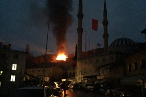 Aladağ'da yeni yangın