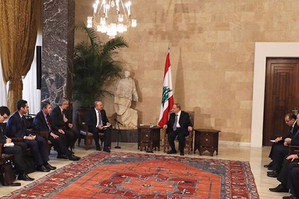 Dışişleri Bakanı Çavuşoğlu, Lübnan'da...