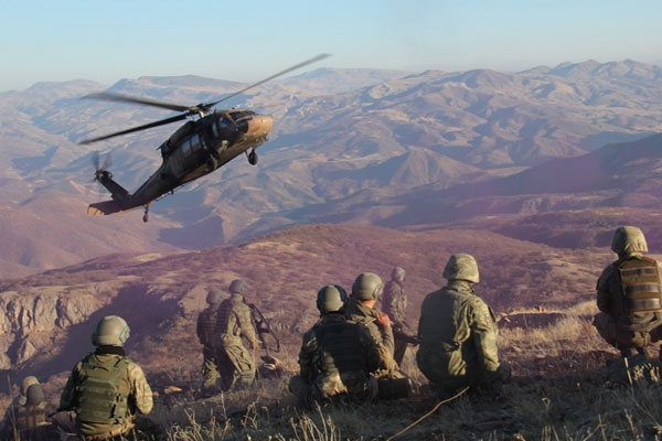 Tunceli’de 8 PKK'lı öldürüldü