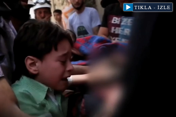 Suriyeli çocuk: Baba beni bırakma!