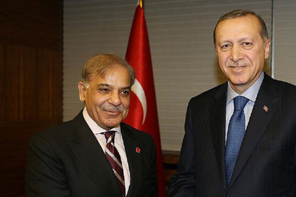 Erdoğan Şerif'i kabul etti