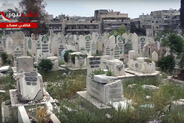 Halep'te mezar yeri bile kalmadı