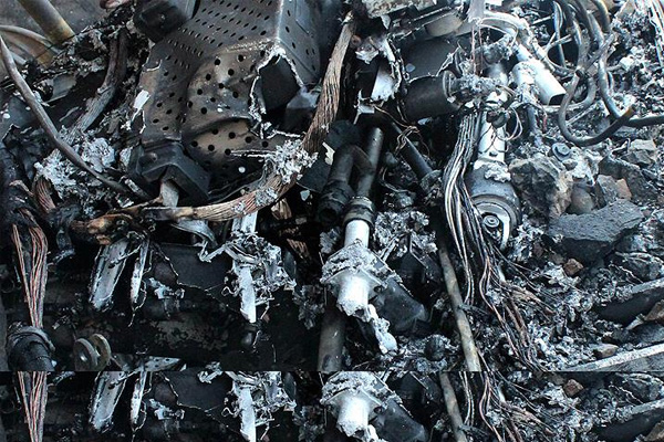 Ürdün'de askeri uçak düştü