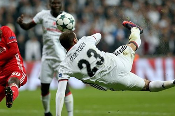 Şampiyonlar Ligi'nde haftanın golü Beşiktaş'tan