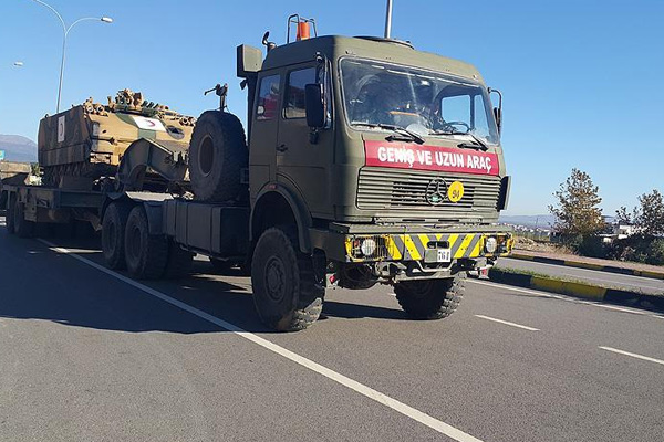 El Bab’a askeri sevkiyat