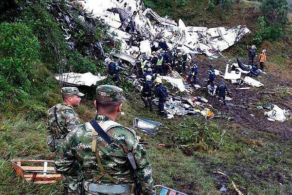 Kolombiya'da düşen uçak ile ilgili tutuklama