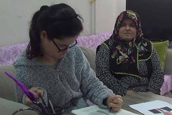 Cumhurbaşkanının araması engelli Gülşah'ı mutlu etti