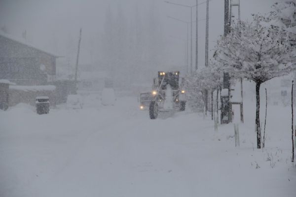 Karabük'te eğitime kar engeli