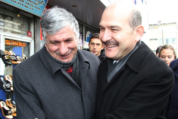 İçişleri Bakanı Van’da esnaf ziyareti yaptı