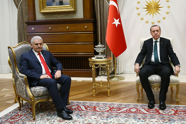 Erdoğan Yıldırım'ı kabul etti