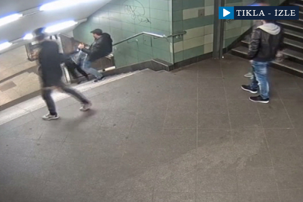 Kadına insanlık dışı saldırı kamerada