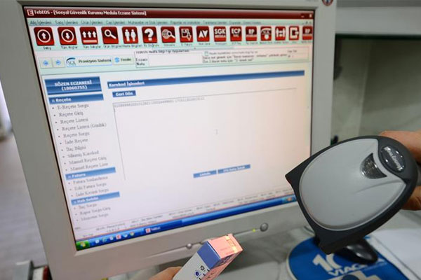 Kırmızı ve yeşil reçeteler elektronik ortamda