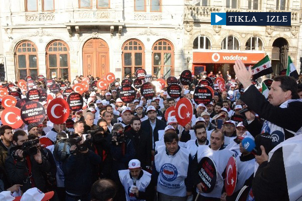 Memur-Sen “Halep” için yürüdü