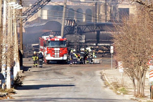 Bulgaristan'da doğalgaz taşıyan tren patladı!