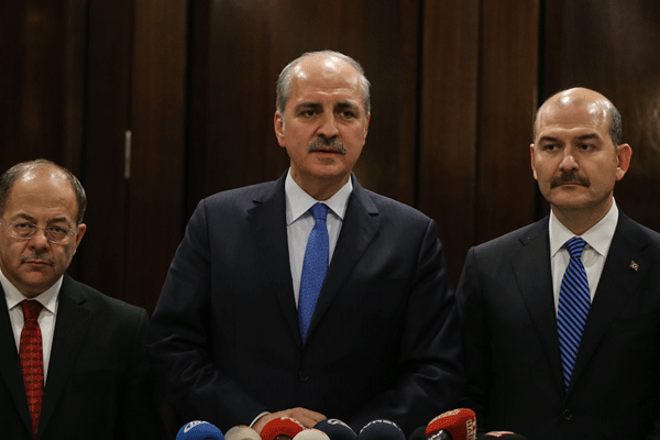 Kurtulmuş: Oklar PKK'yı gösteriyor