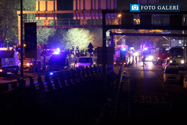 İstanbul Beşiktaş'taki patlama anı ve sonrasının fotoğrafları