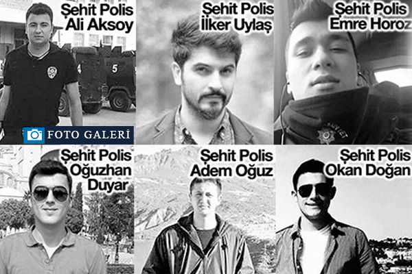 İstanbul'daki patlamada şehit olan polislerimiz