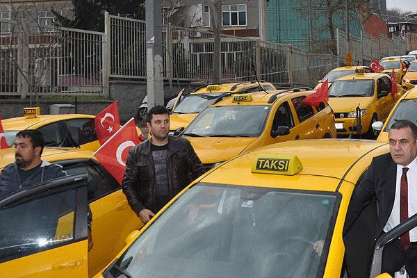 Taksicilerden İstanbul'daki saldırıya tepki