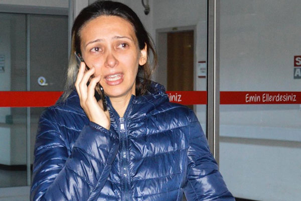 Hamile kadını darp eden saldırgan serbest