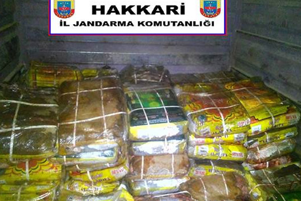 4 ton kaçak et yakalandı