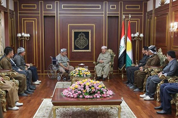 Zergeliler, PKK'ya karşı Barzani'den yardım istedi