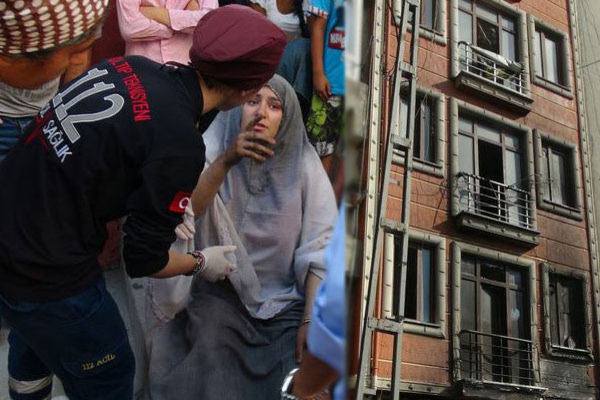 Hamile Suriyeli kadın kabusu yaşadı