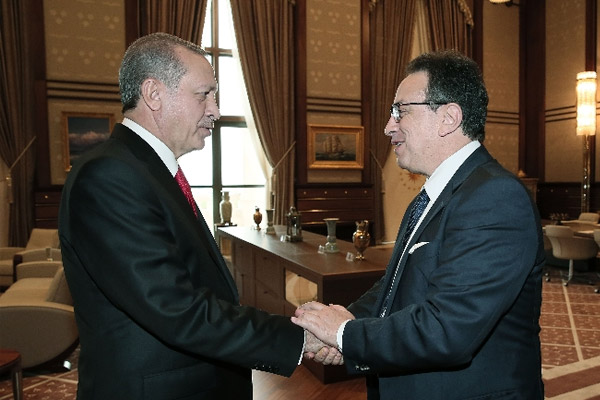 Erdoğan Sibsi’yi kabul etti