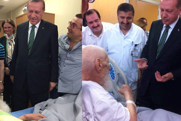 Erdoğan o ismi ziyaret etti!