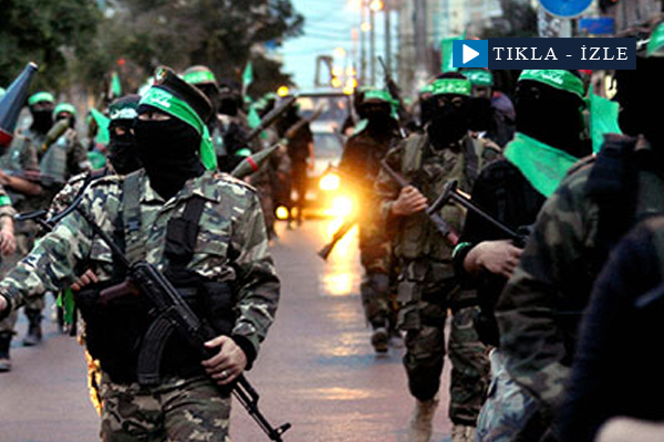 Kassam Tugayları'nın askeri geçit töreni