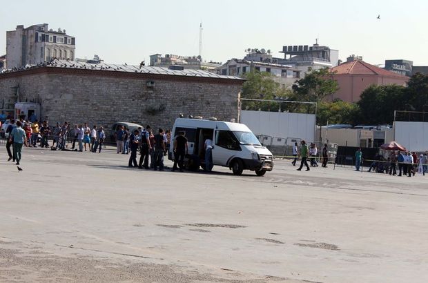 Taksim'de bomba paniği